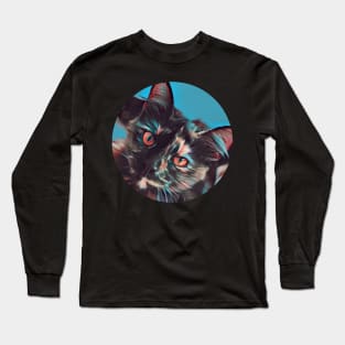 Daring floppy cat Long Sleeve T-Shirt